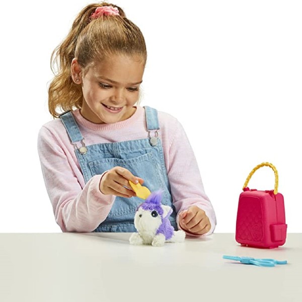 Encontraproduto.com.br - Pelucia Surpresa Adotados SCRUFF a LUVS Mini Cutie com Bolsa FUN F0082-1