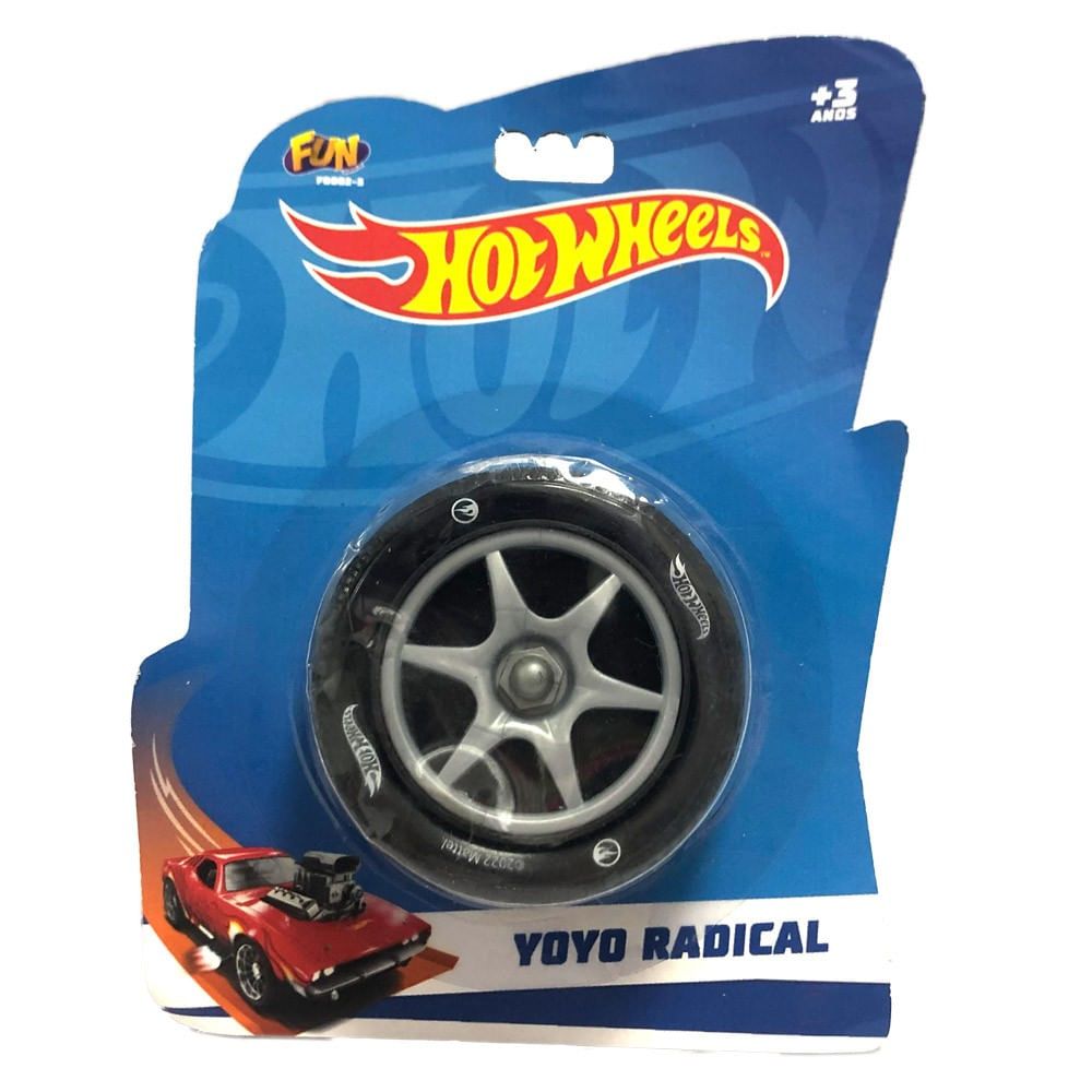 Encontraproduto.com.br - Yoyo Hot Wheels Radical com Luz un