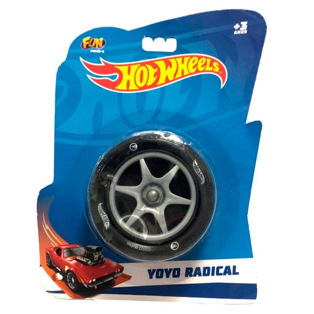 Encontraproduto.com.br - Yoyo Hot Wheels Radical com Luz un