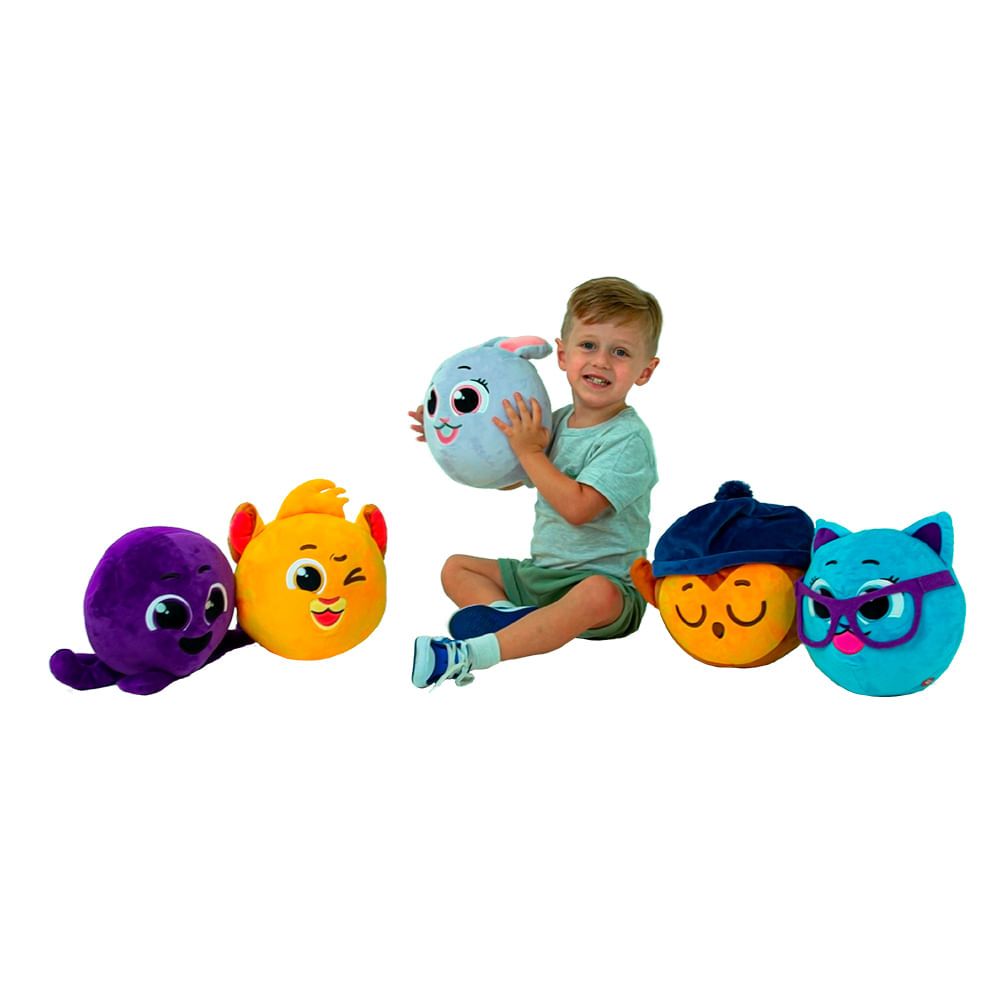 Encontraproduto.com.br - Bolofofos Pelúcia Sophie com Música - Fun Divirta-se