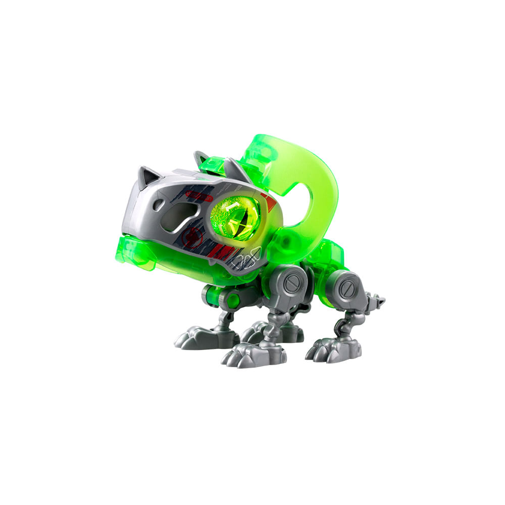 Encontraproduto.com.br - Biopod Mega Pack Batalha com 4 Dinossauros - Fun Divirta-se