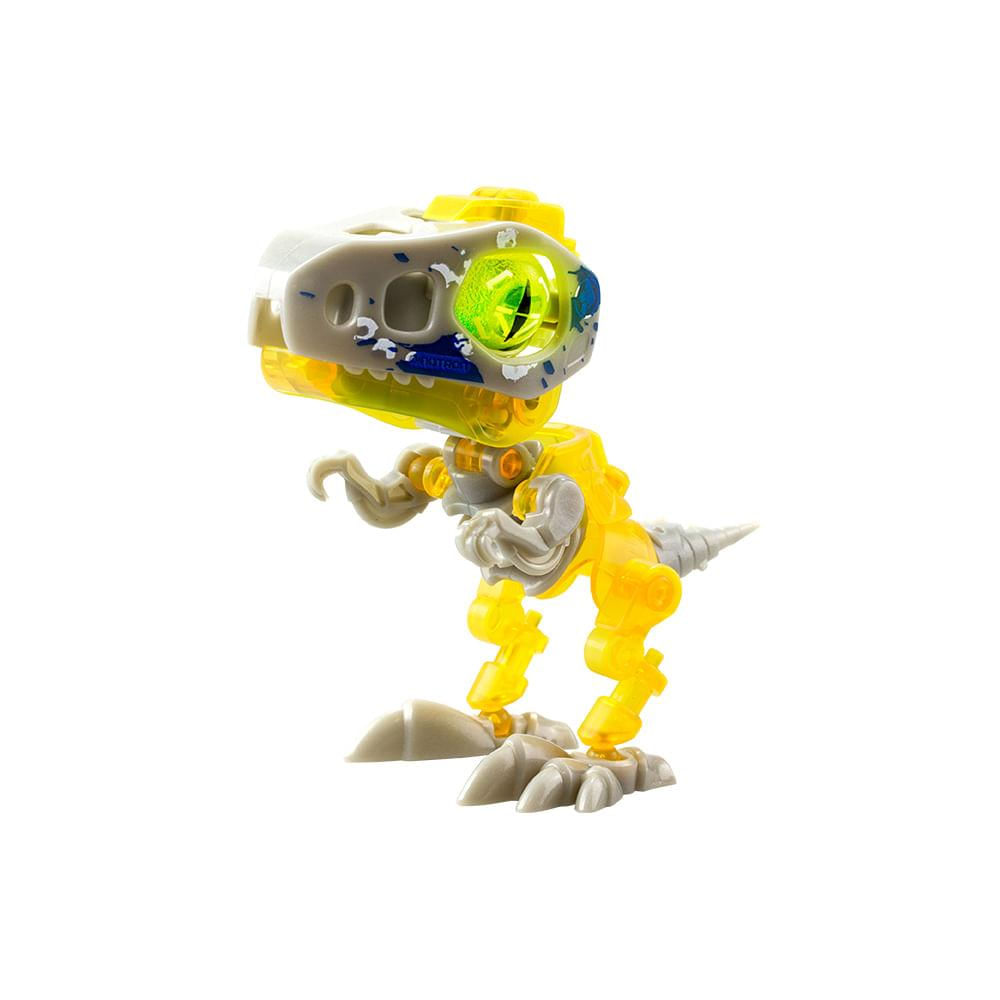 Encontraproduto.com.br - Biopod Mega Pack Batalha com 4 Dinossauros - Fun Divirta-se