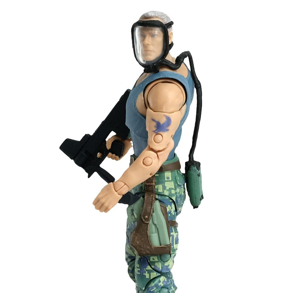 Encontraproduto.com.br - Figura Articulada com Acessórios - Disney - Avatar - Miles Quaritch - Fun
