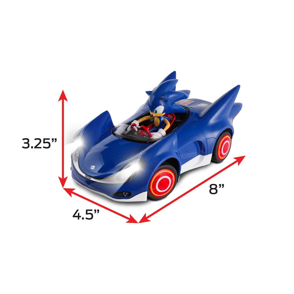 Encontraproduto.com.br - Carro Sonic 7 Funções com Luzes - Fun Divirta-se