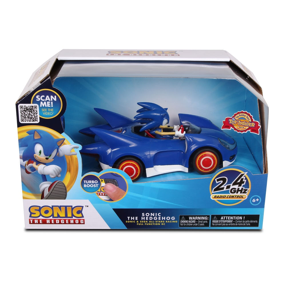 Encontraproduto.com.br - Carro Sonic 7 Funções com Luzes - Fun Divirta-se
