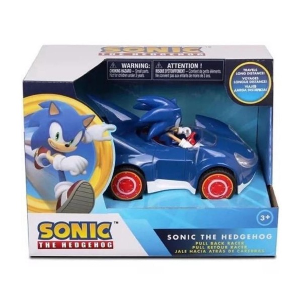 Encontraproduto.com.br - Carro - Sonic - Pull Back Racer - F0106-4 BARAO