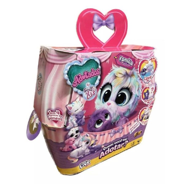 Encontraproduto.com.br - Adotados Scruff a Luvs Mamãe e Bebê - Fun Divirta-se