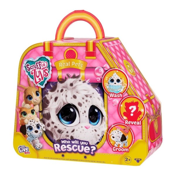 Encontraproduto.com.br - Pelucia Adotados Scruff A Luvs Real Pets Fun F0122-6