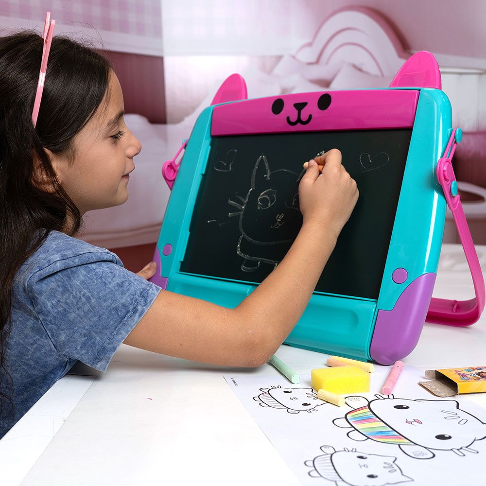 Encontraproduto.com.br - Gabbys Dollhouse Quadro 4 em 1 - Fun Divirta-se
