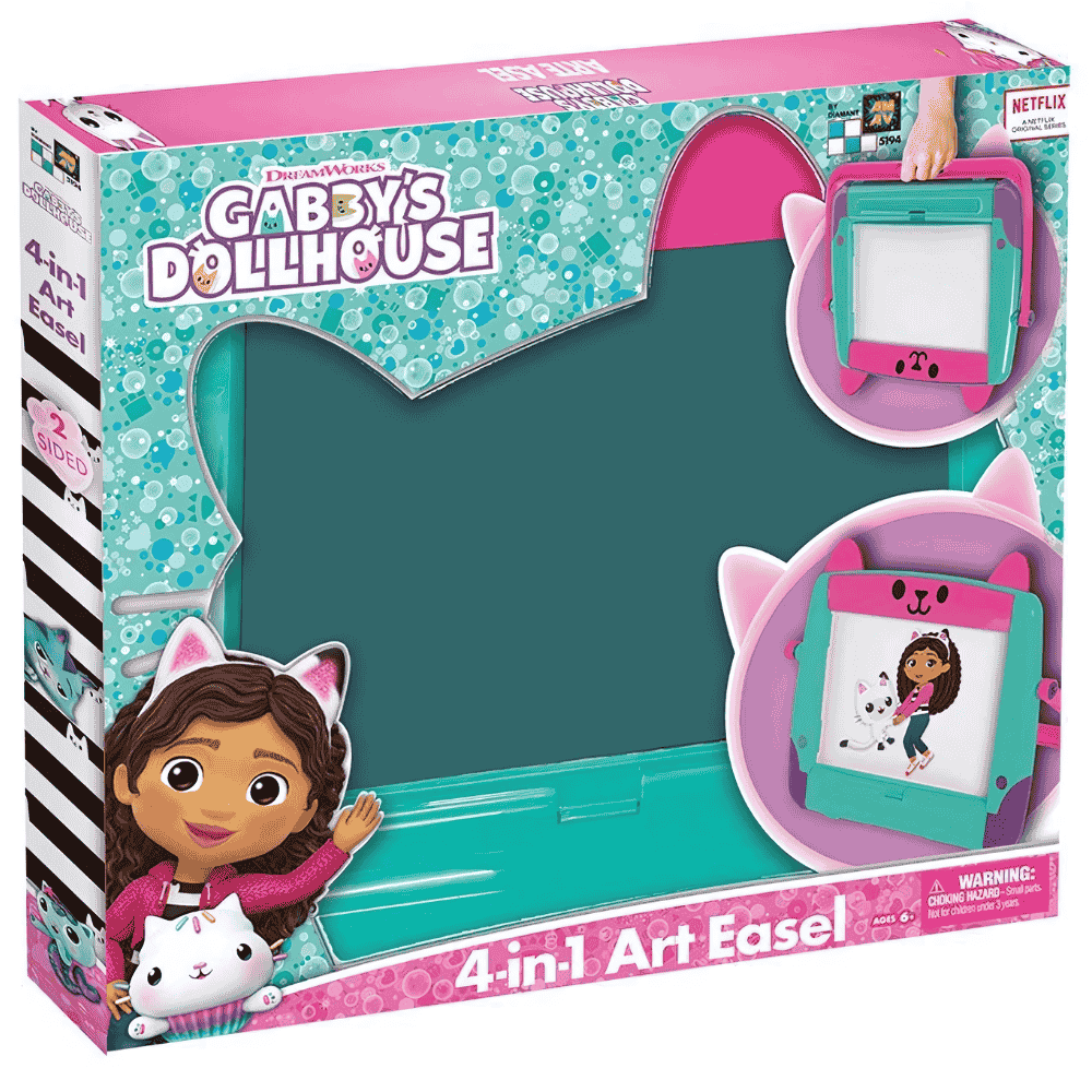 Encontraproduto.com.br - Gabbys Dollhouse Quadro 4 em 1 - Fun Divirta-se
