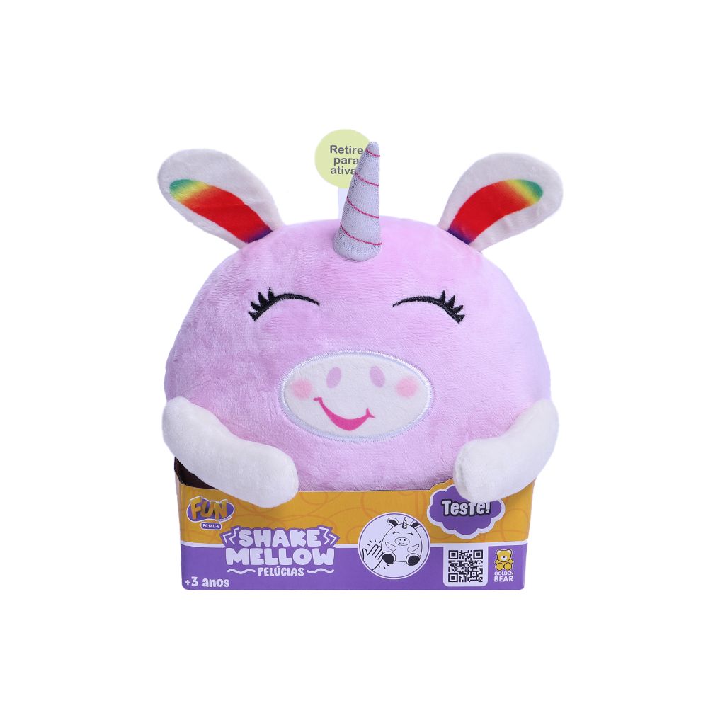 Encontraproduto.com.br - Shake Mellow Windy Bums Unicornio - Fun Divirta-se