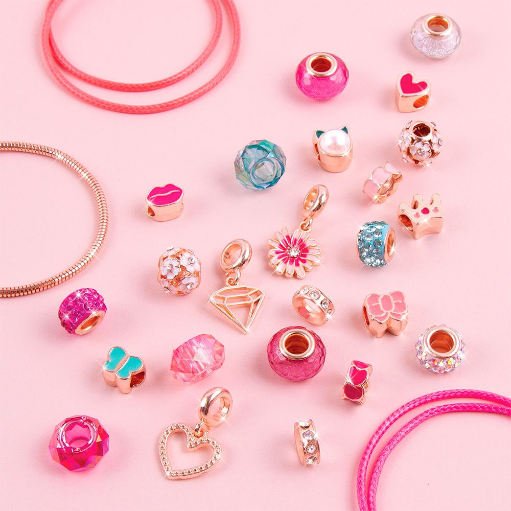 Crie Suas Pulseiras Halo Pense Rosa - Fun Divirta-se