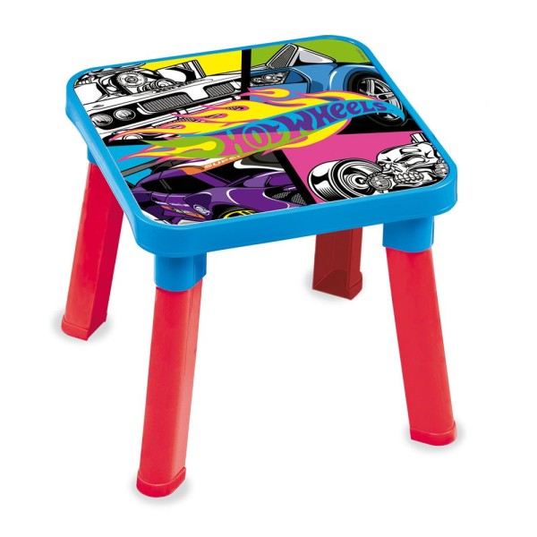 Encontraproduto.com.br - Hot Wheels Mesa de Atividades com Cadeira - Fun Divirta-se