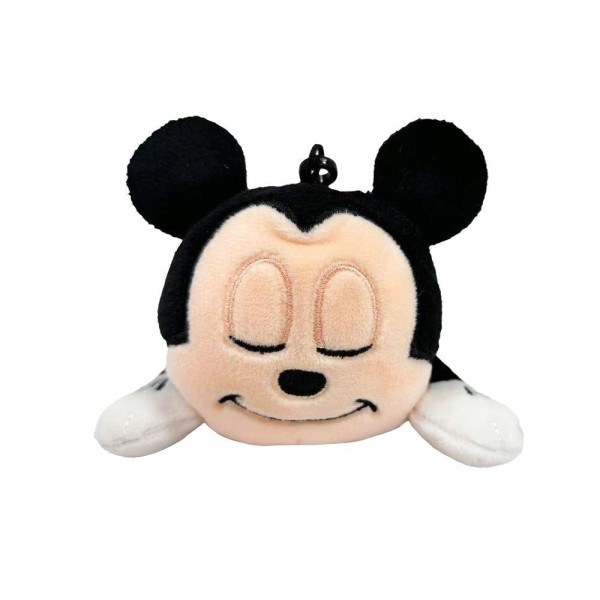 Encontraproduto.com.br - Pelúcia Disney Clipon Dormindo Mickey 12cm - Fun Divirta-se