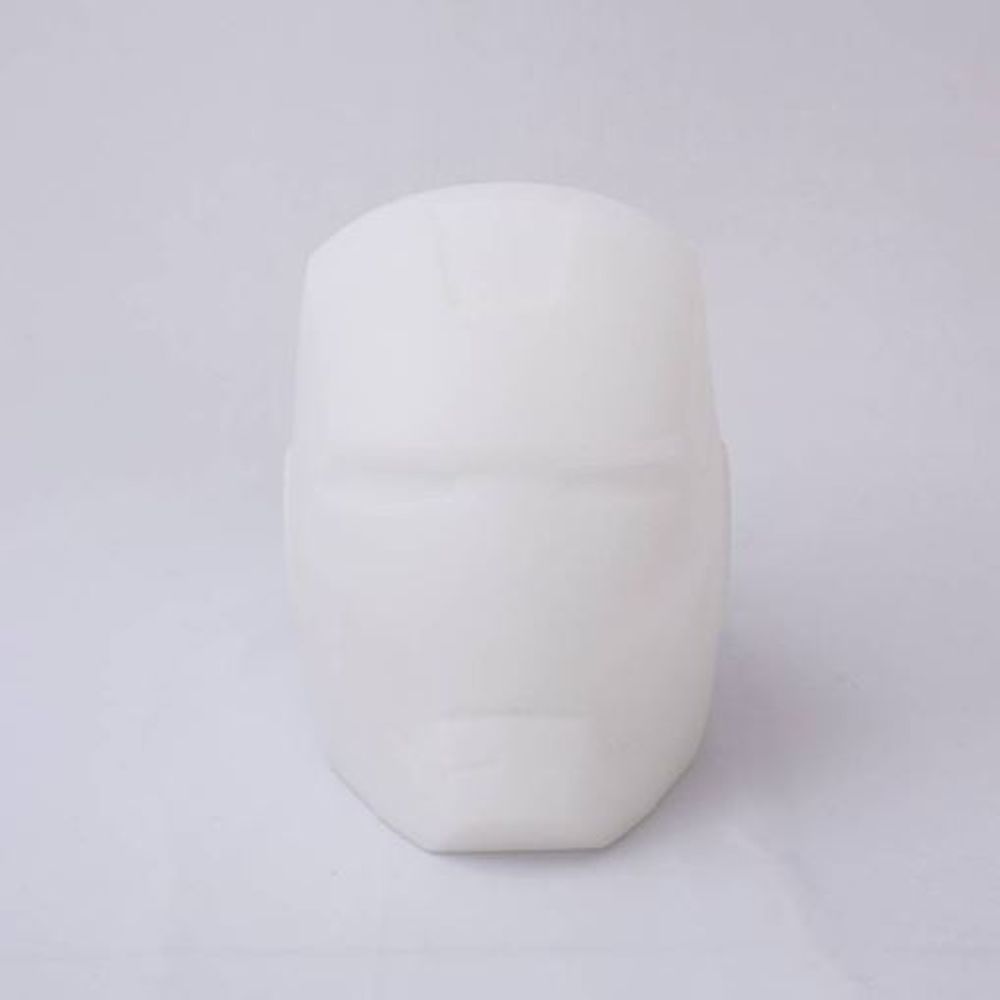 Encontraproduto.com.br - Luminária Homem de Ferro de Mesa Marvel Capacete Iron Man de LED