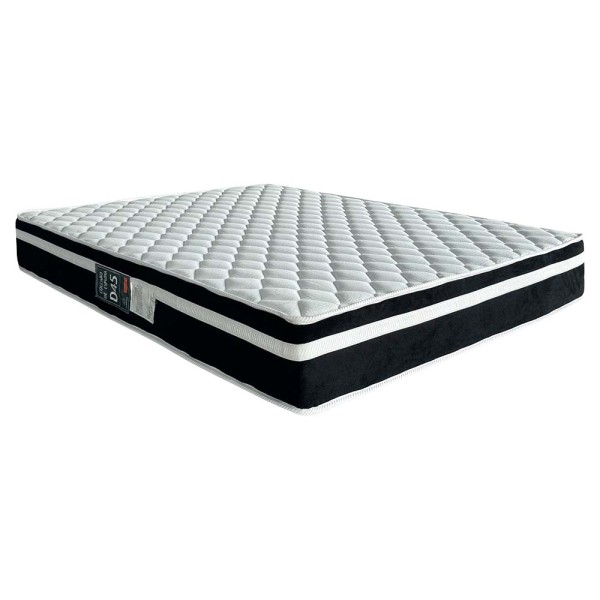 Encontraproduto.com.br - Colchão para Casal Queen Design Tec Boucle D45 158cm - Preto