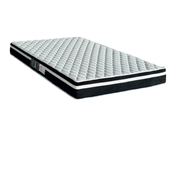 Colchão para Solteiro Design Tec Boucle D45 88cm - Preto