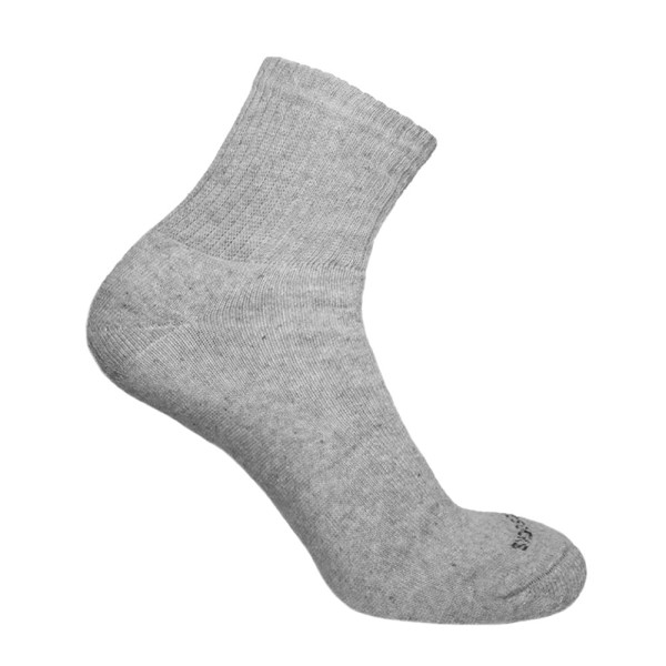 Meia Cano Médio Algodão Esporte Ted Socks 2100 Cinza Un