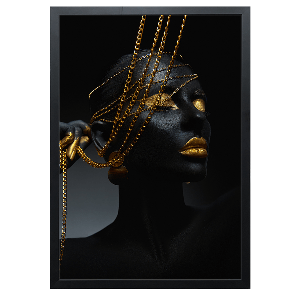 Quadro Decorativo Arte Própria Mulher VI 100x70cm