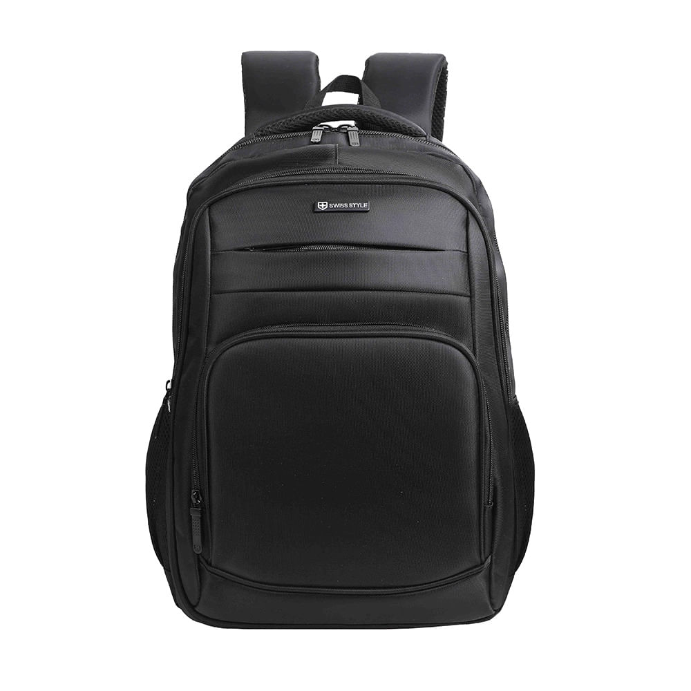 Encontraproduto.com.br - Mochila Executiva Seanite Preta Masculina