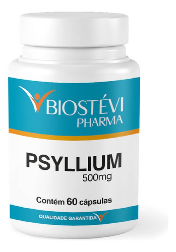 Psyllium 500mg 60 cápsulas