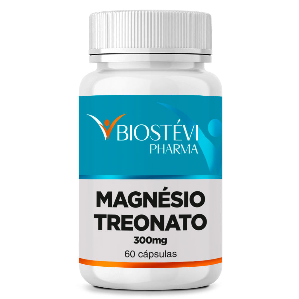 Magnésio Treonato 300mg 60 cápsulas