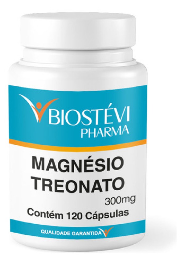 Magnésio Treonato 300mg 120 cápsulas
