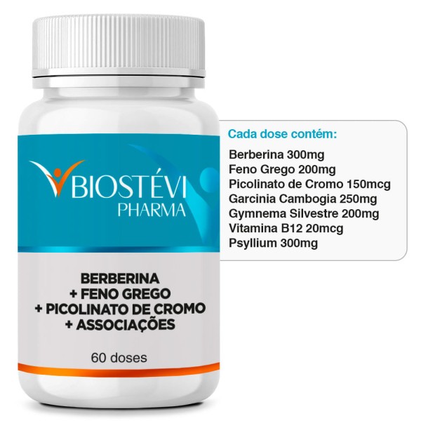 Encontraproduto.com.br - Berberina Plus | Berberina + Feno Grego + Picolinato de Cromo - 60 doses