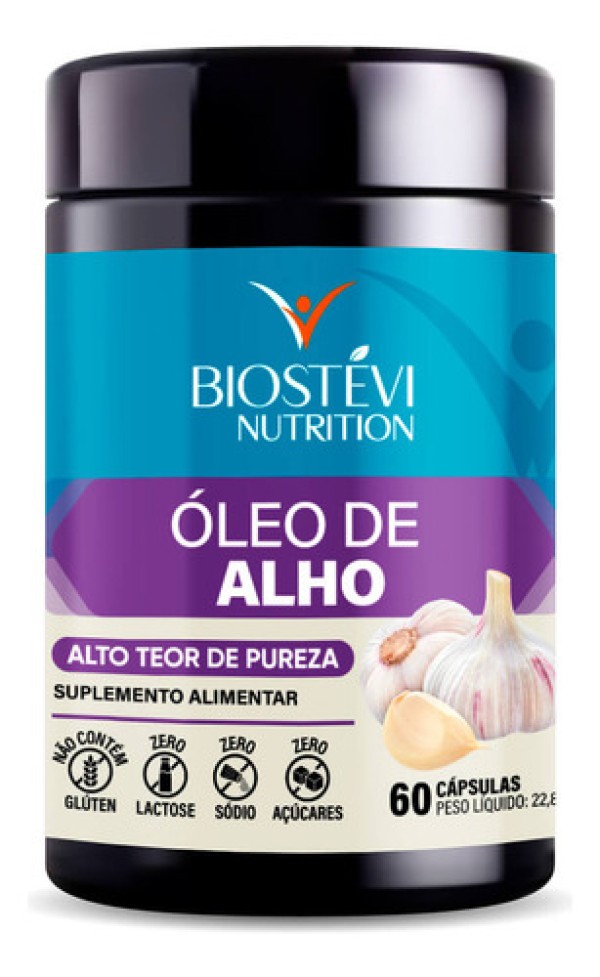 Óleo de Alho 380mg 60 Cápsulas