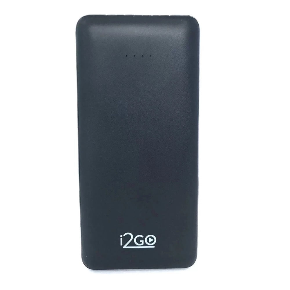 Encontraproduto.com.br - Carregador Portátil Power Bank I2GO 10000mAh 4N1 I2GBAT014 (MP)
