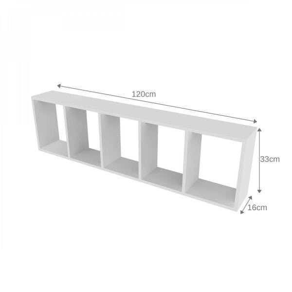 Encontraproduto.com.br - Conjunto com 2 Nichos Alki Bramov Móveis Branco