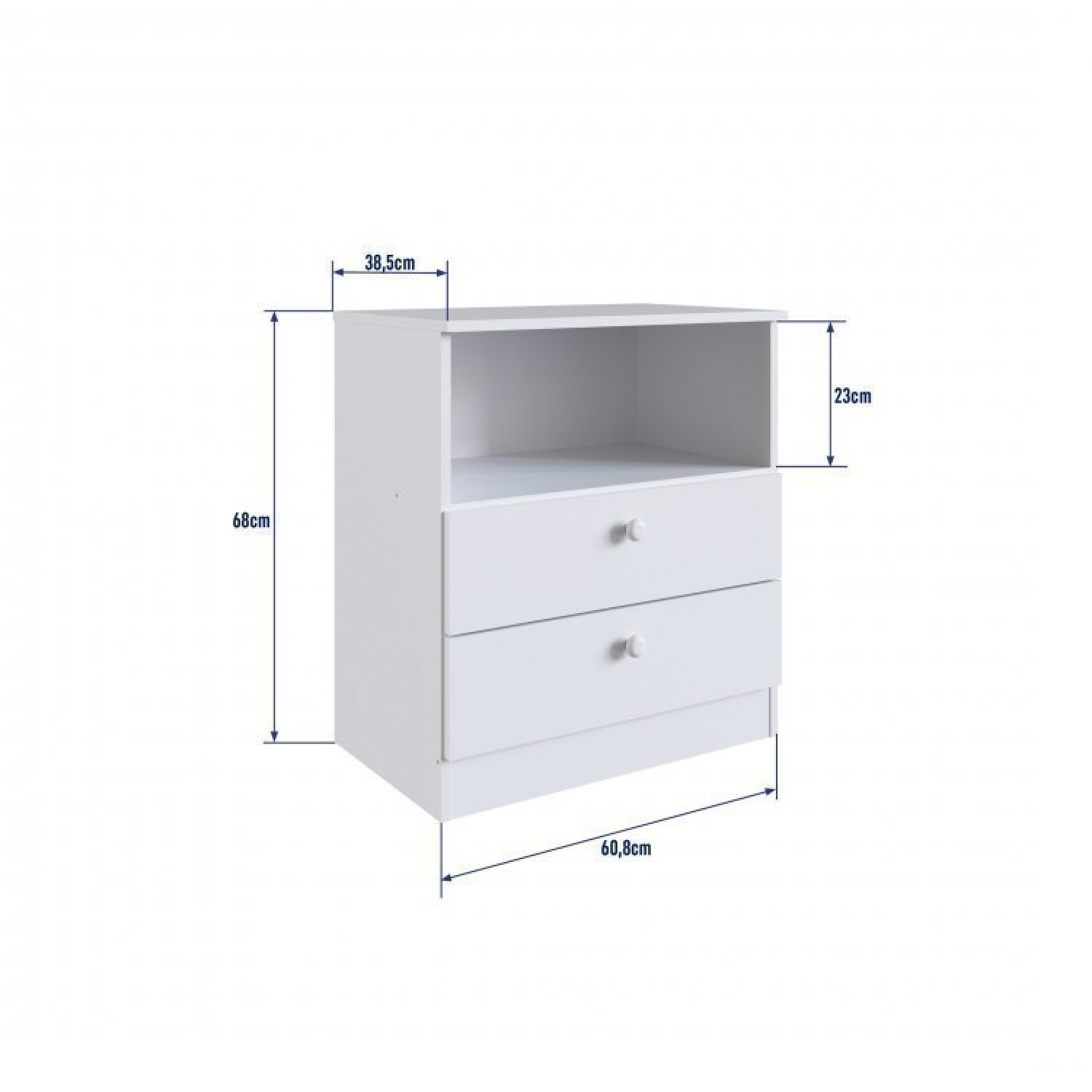 Encontraproduto.com.br - Quarto De Bebê Completo Com Berço 3 Em 1, Cômoda e Guarda Roupas Nogal Manchester/Branco