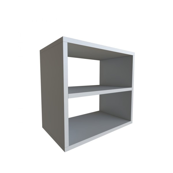 Encontraproduto.com.br - Nicho com Prateleira para Quarto Infantil Bramov Móveis Cinza Cristal