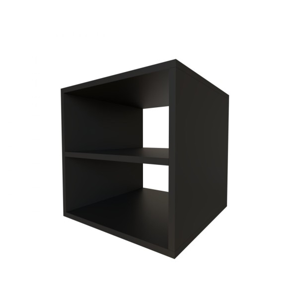 Encontraproduto.com.br - Nicho com Prateleira para Quarto Infantil 40cm Preto