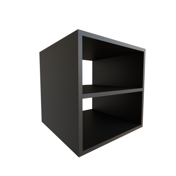 Encontraproduto.com.br - Nicho com Prateleira para Quarto Infantil 40cm Preto