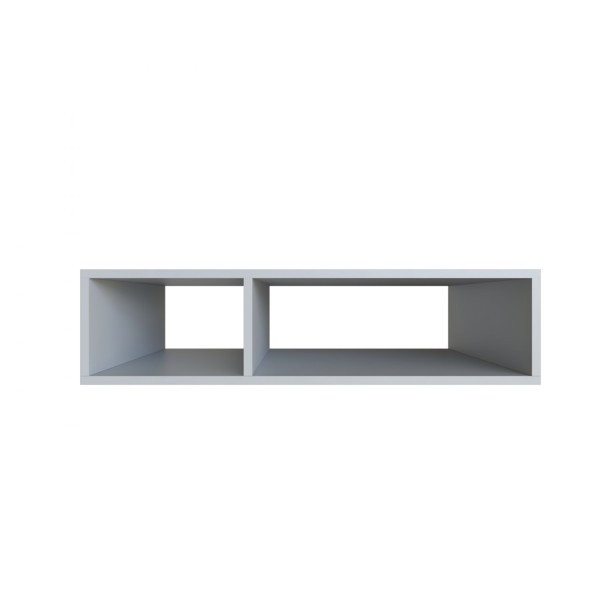 Encontraproduto.com.br - Nicho para Quarto Infantil 80cm Cinza Cristal
