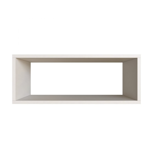 Encontraproduto.com.br - Nicho para Quarto Infantil Retangular 60x16cm Branco