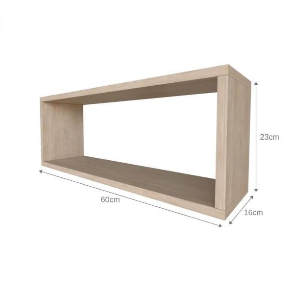Encontraproduto.com.br - Nicho para Quarto Infantil 60x16cm Geneve