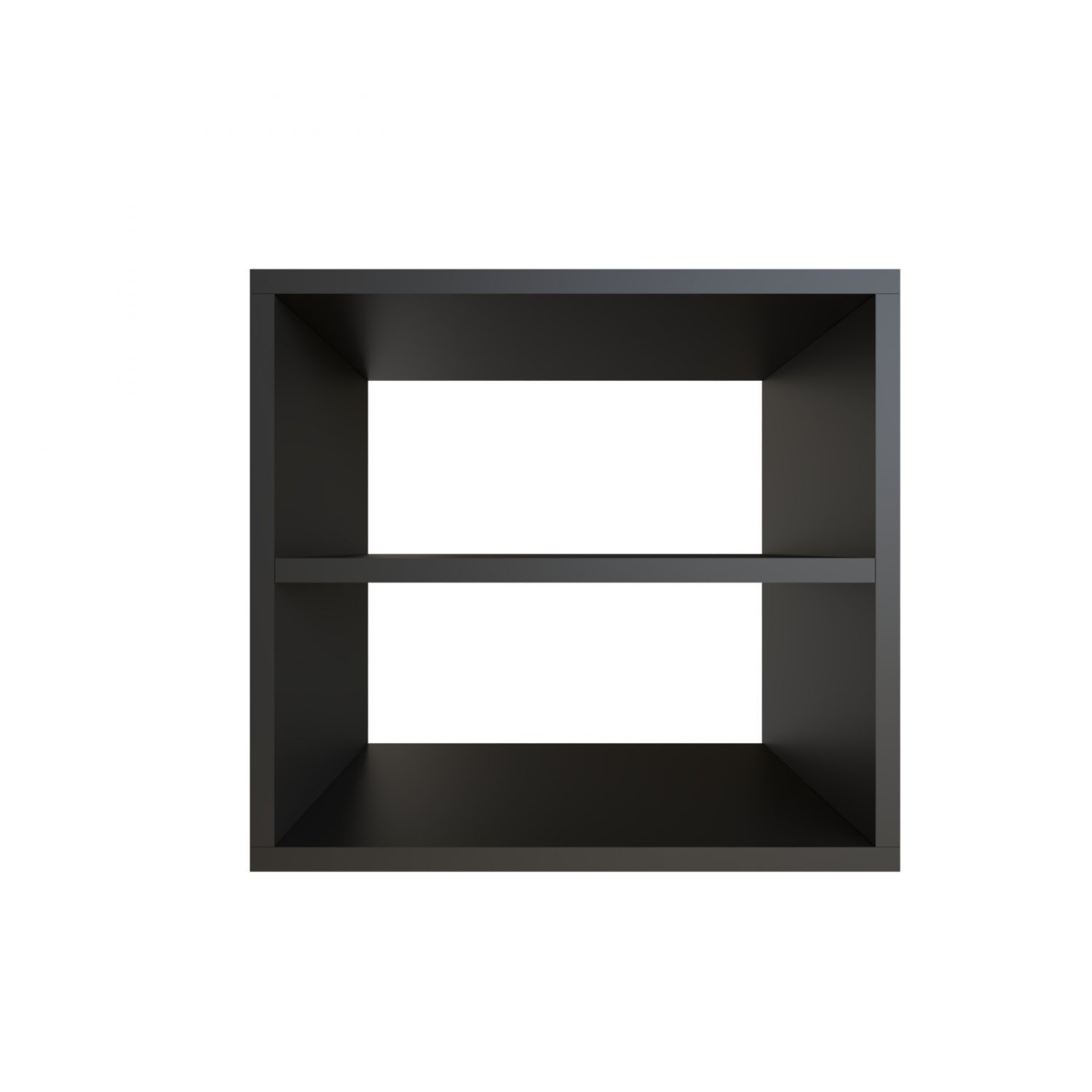 Encontraproduto.com.br - Conjunto 2 Nichos Prateleira para Quarto Infantil Bramov Móveis Preto