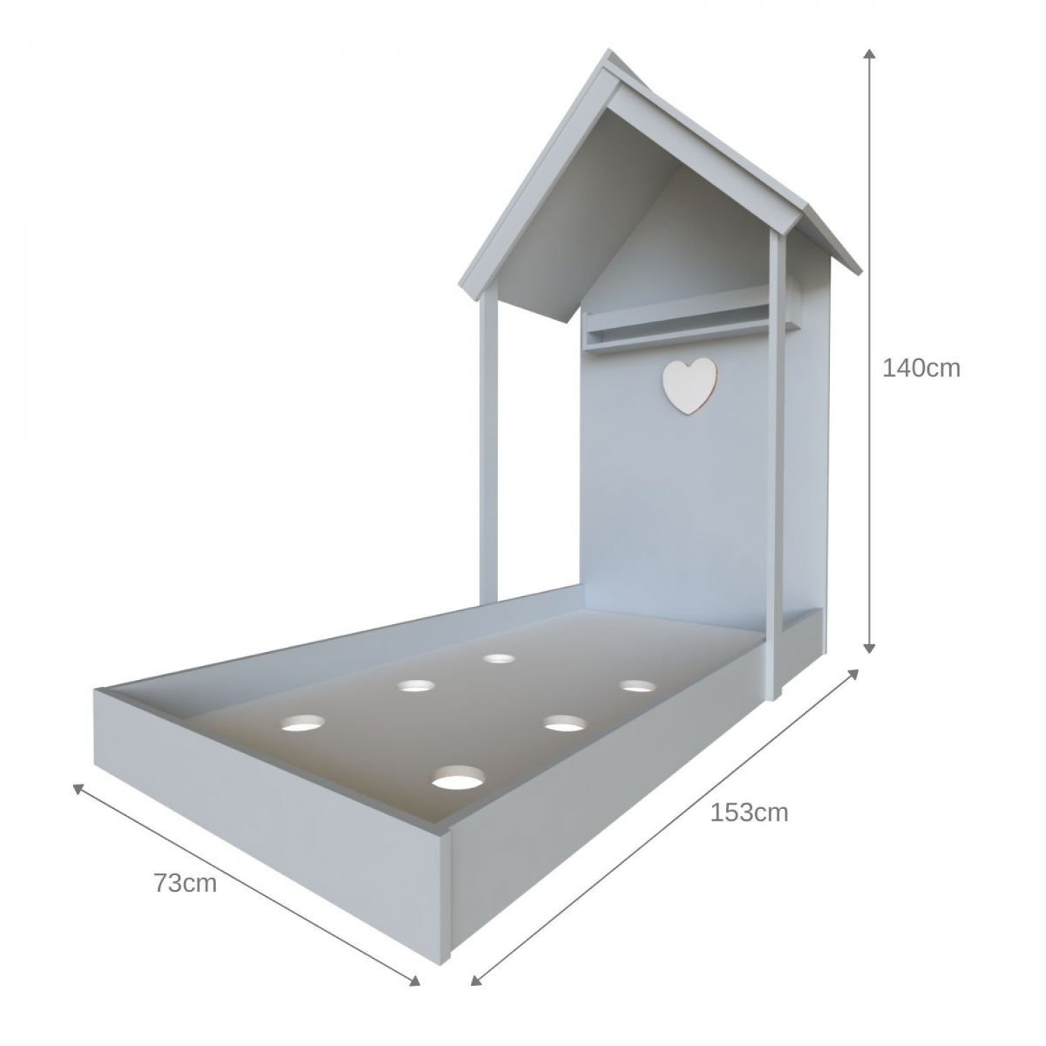 Encontraproduto.com.br - Quarto Infantil Cama Helena e Mesa Dobrável KitCubos  Espresso Móveis Cinza Cristal