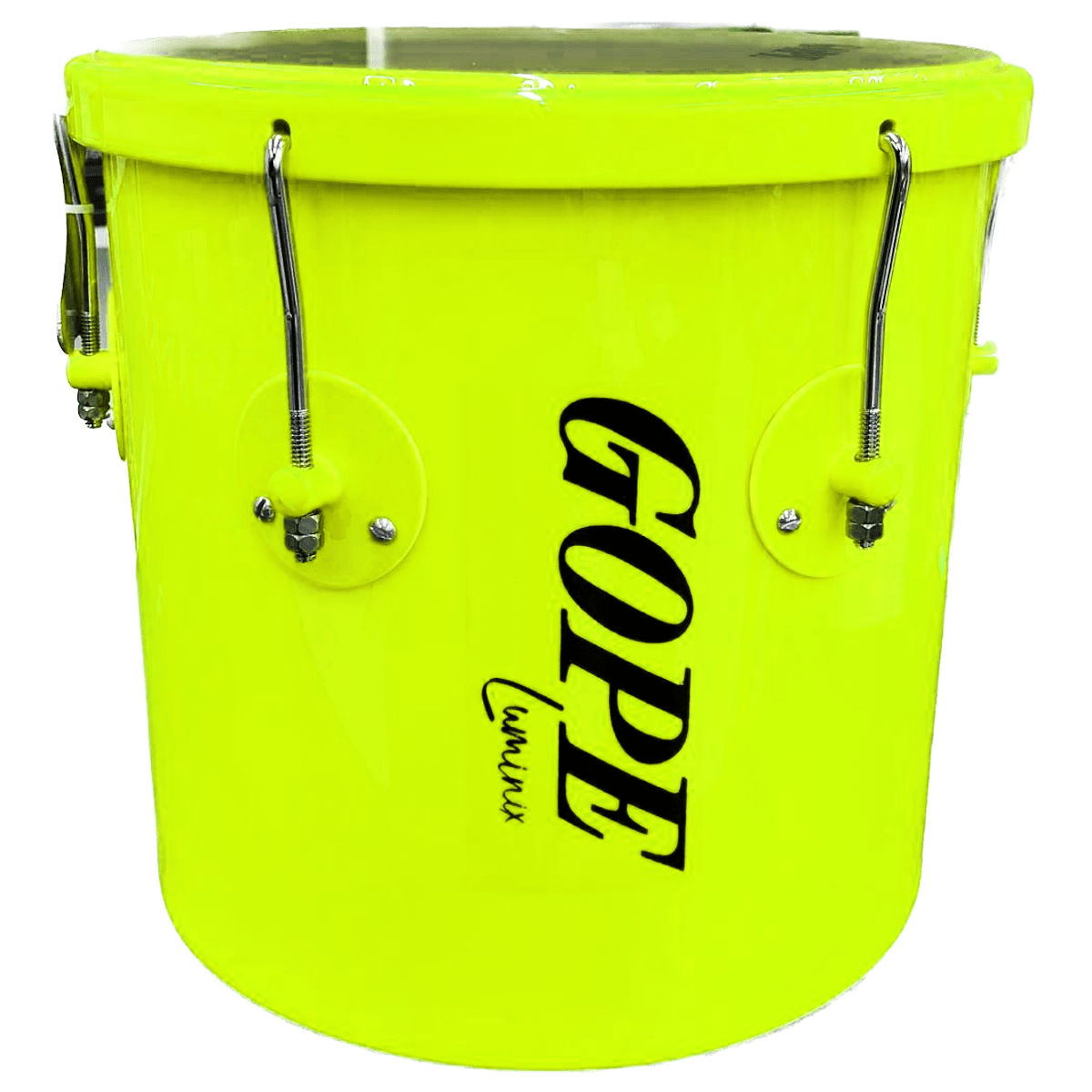 Repique de Mão Alumínio 30X12 Luminix Amarelo Cristal LAL3012RMXAC - Gope