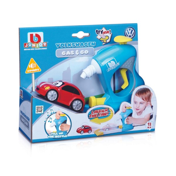 Encontraproduto.com.br - Mini Veículo e Acessórios -  Volskwagem - Gas and Go - Maisto - Vermelho