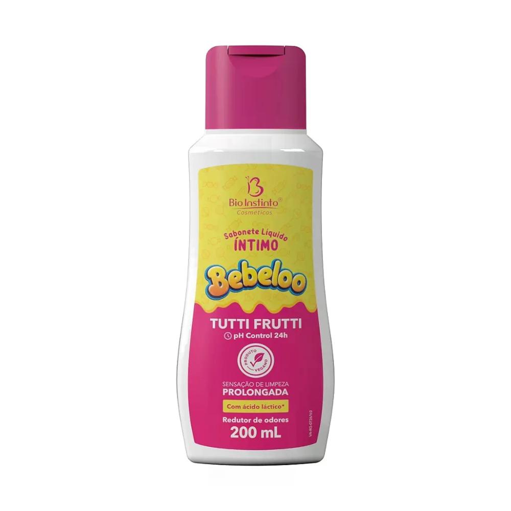 Sabonete Íntimo Bebelo Tutti Frutti 200ml Bio Instinto Líquido