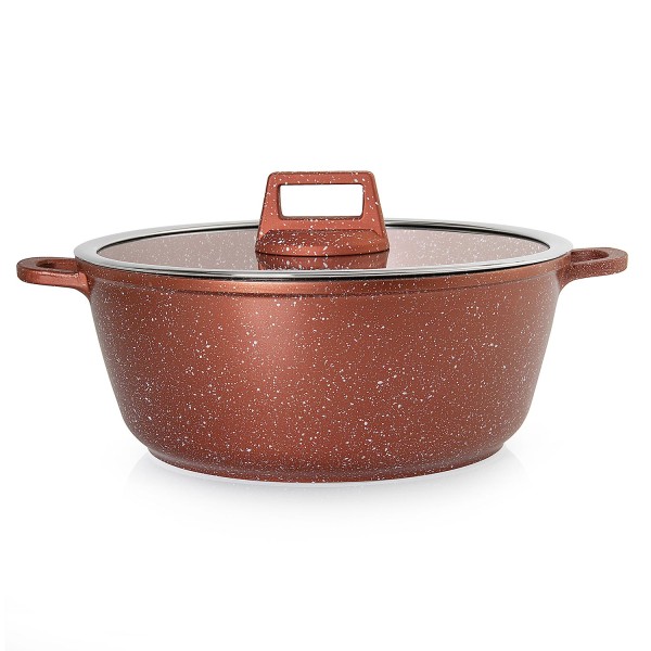 Encontraproduto.com.br - Caçarola Graniflon Moda Chef 24 cm Antiaderente 4,2 Litros