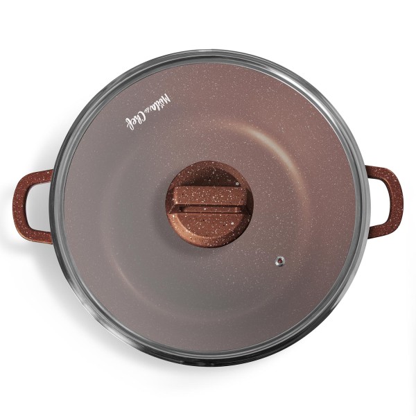 Encontraproduto.com.br - Caçarola Graniflon Moda Chef 24 cm Antiaderente 4,2 Litros