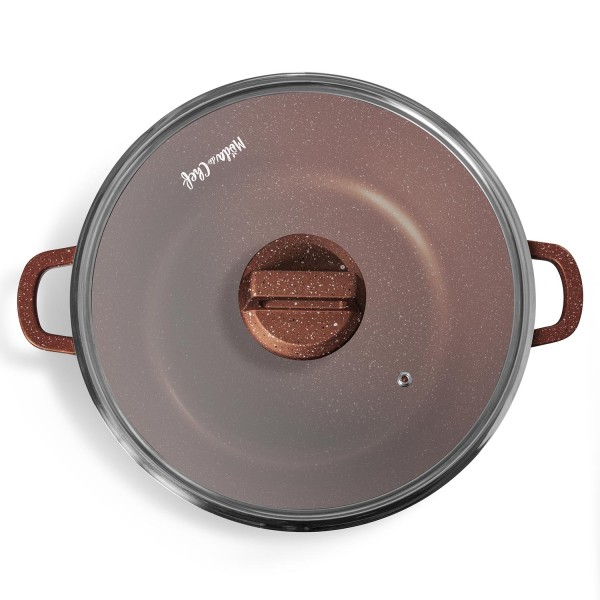 Encontraproduto.com.br - Caçarola Graniflon Moda Chef 28 cm Antiaderente 6,2 Litros