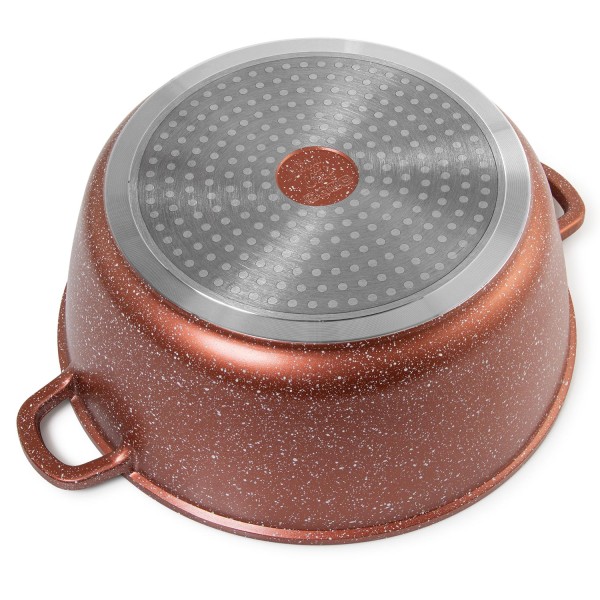 Encontraproduto.com.br - Caçarola Graniflon Moda Chef 28 cm Antiaderente 6,2 Litros