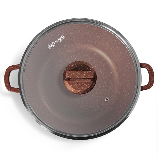 Encontraproduto.com.br - Caçarola Graniflon Moda Chef 32 cm Antiaderente 8,5 Litros