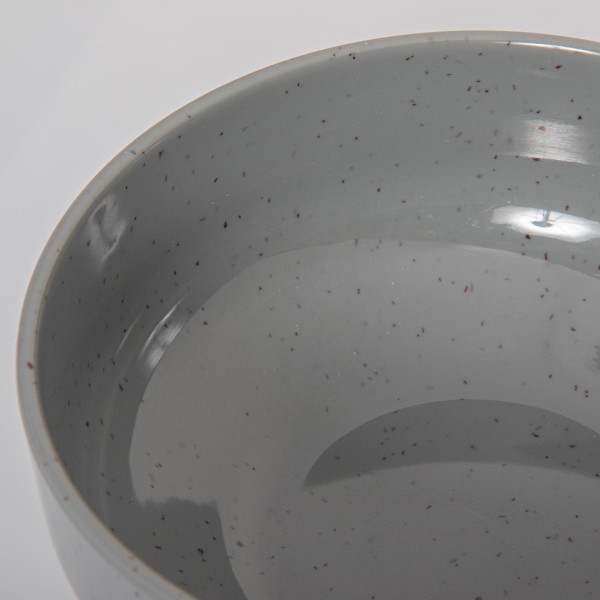 Encontraproduto.com.br - Bowl 15cm 100% Melamina Gourmet Mix - Areia Cinza