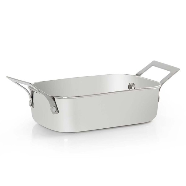 Encontraproduto.com.br - Mini Travessa Gourmet Mix 13 cm em Aço Inox